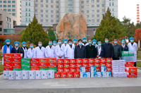 校党委书记狄生奎慰问附属医院一线医务人员