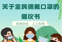 甘州区全民佩戴口罩倡议书