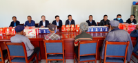 心系留守老人 情暖中秋佳节 | 河西学院附属张掖人民医院开展节前走访慰问活动
