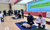 我院内科第一党支部开展心血管疾病及急救知识进警营活动
