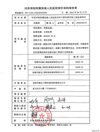 河西学院附属张掖人民医院内科大楼电梯安装工程监理项目采购报告单