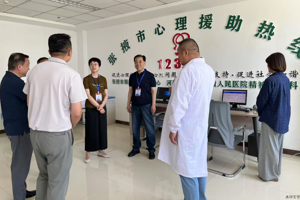 张掖市卫健委主任殷鸿雁调研指导张掖市精神卫生防治中心工作