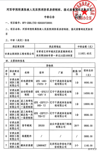 河西学院附属张掖人民医院消防泵房控制柜、湿式报警阀组更换项目中标公告