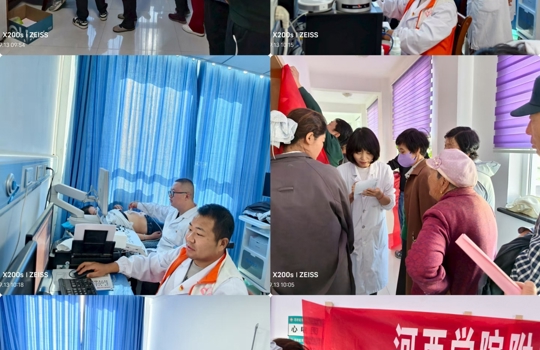 党建引领健康行，义诊服务暖民心
