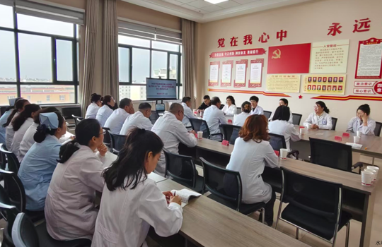 党建引领聚合力 技术帮扶促提升——我院超声科党支部联合妇产科党支部开展支部共建暨红色教育活动