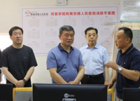 校党委书记王向阳、校长李广深入我院开展高温天气安全生产督导检查